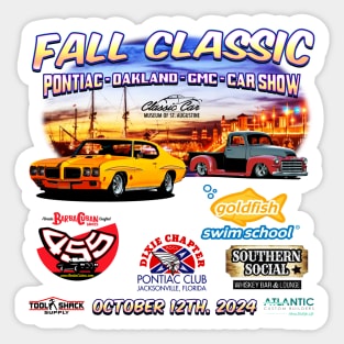 2024 Fall Classic Car Show Sticker